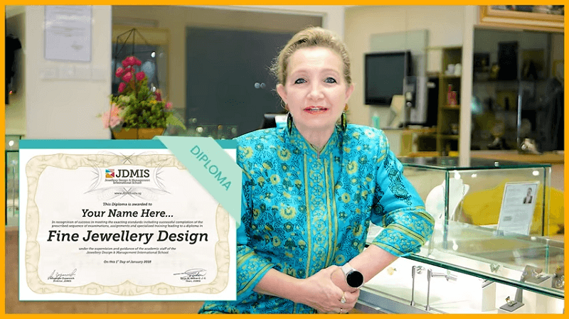 Tanja jewellery design course elearning trailer screenshot