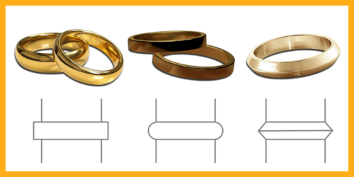 3 sets of ring of different style
